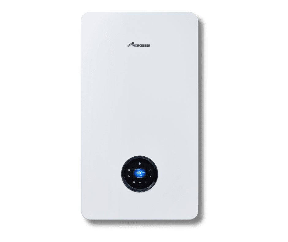 A Worcester Bosch wall mounted combi boiler